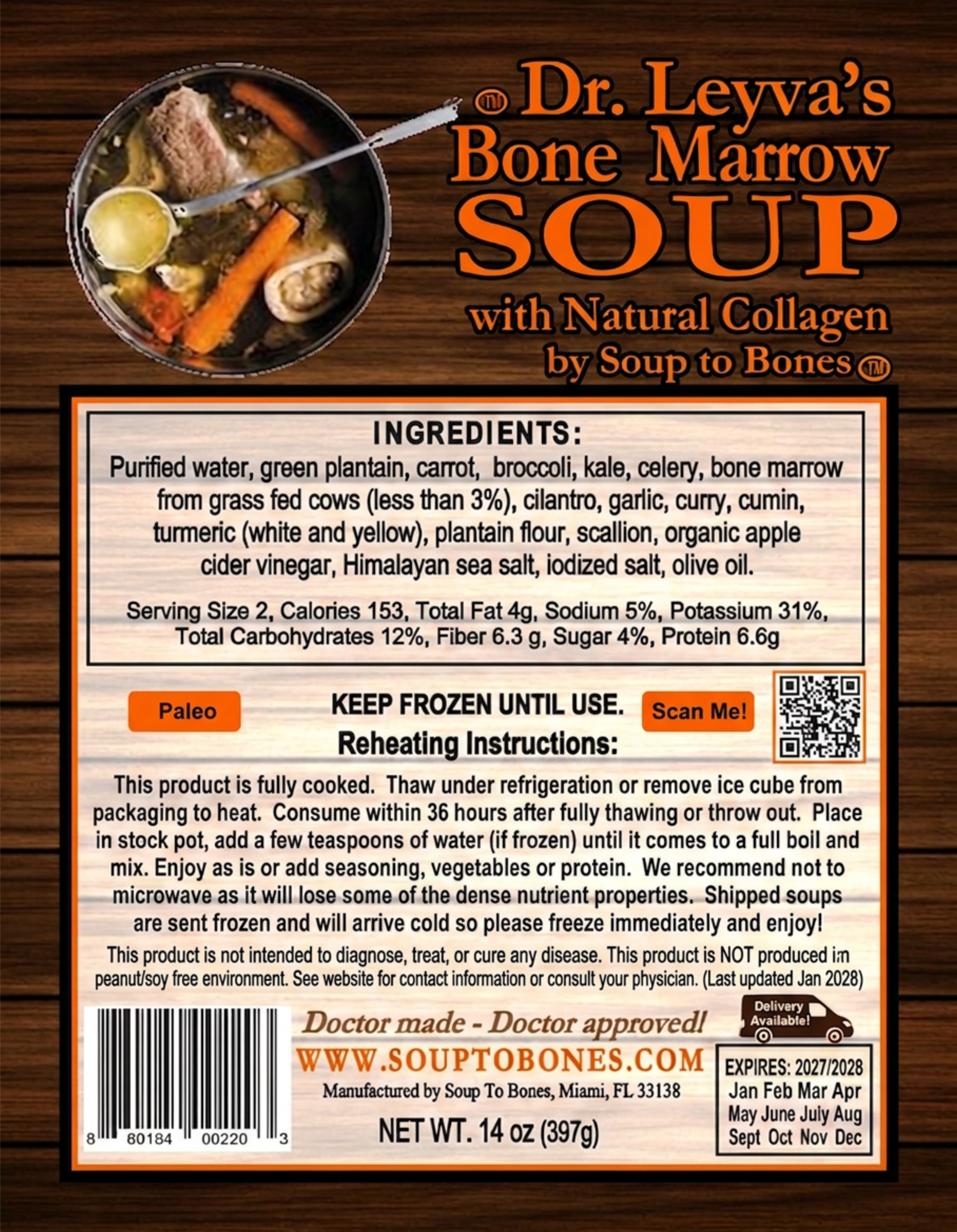 Beef Bone Marrow Soup