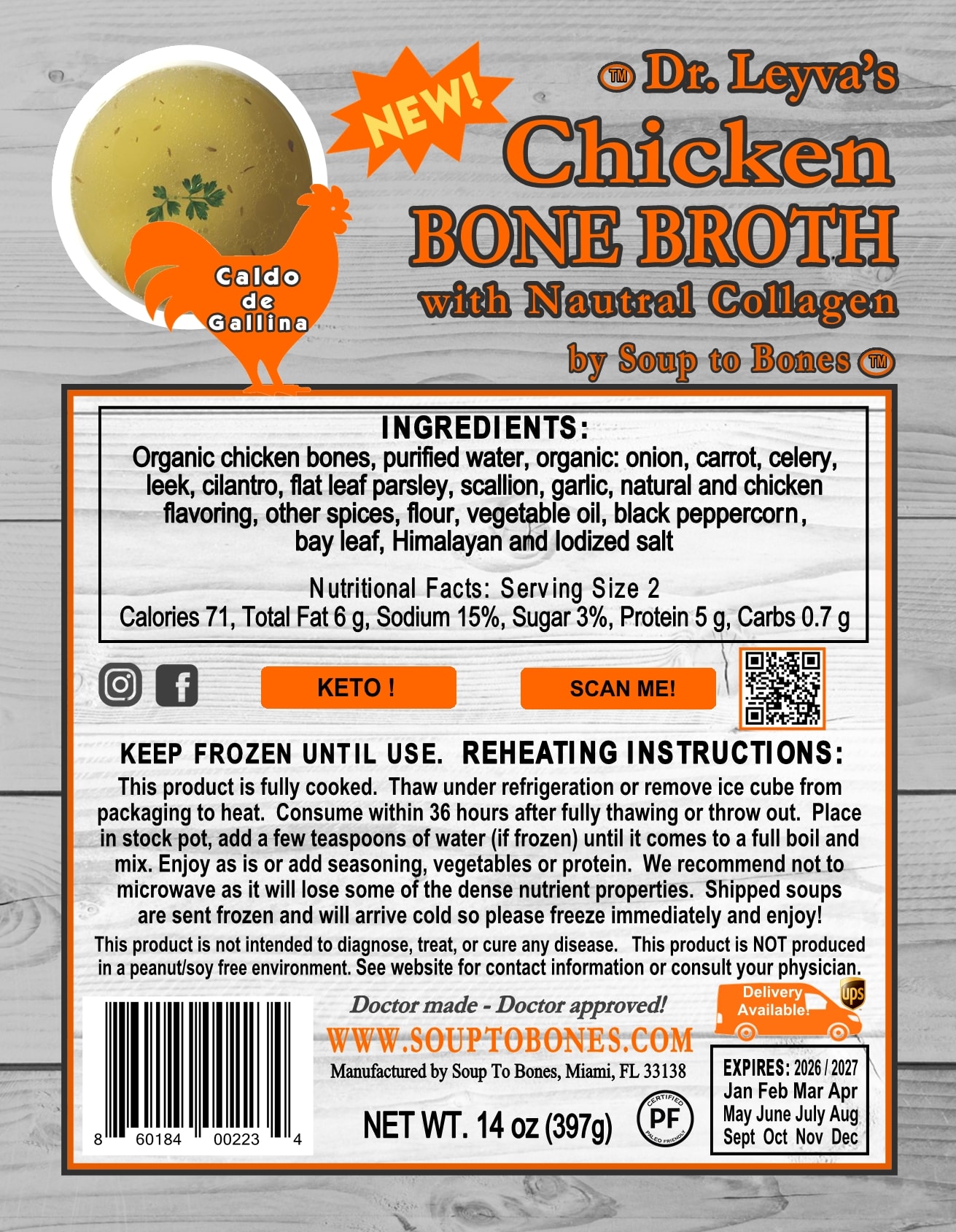 Grandma's Chicken Broth
